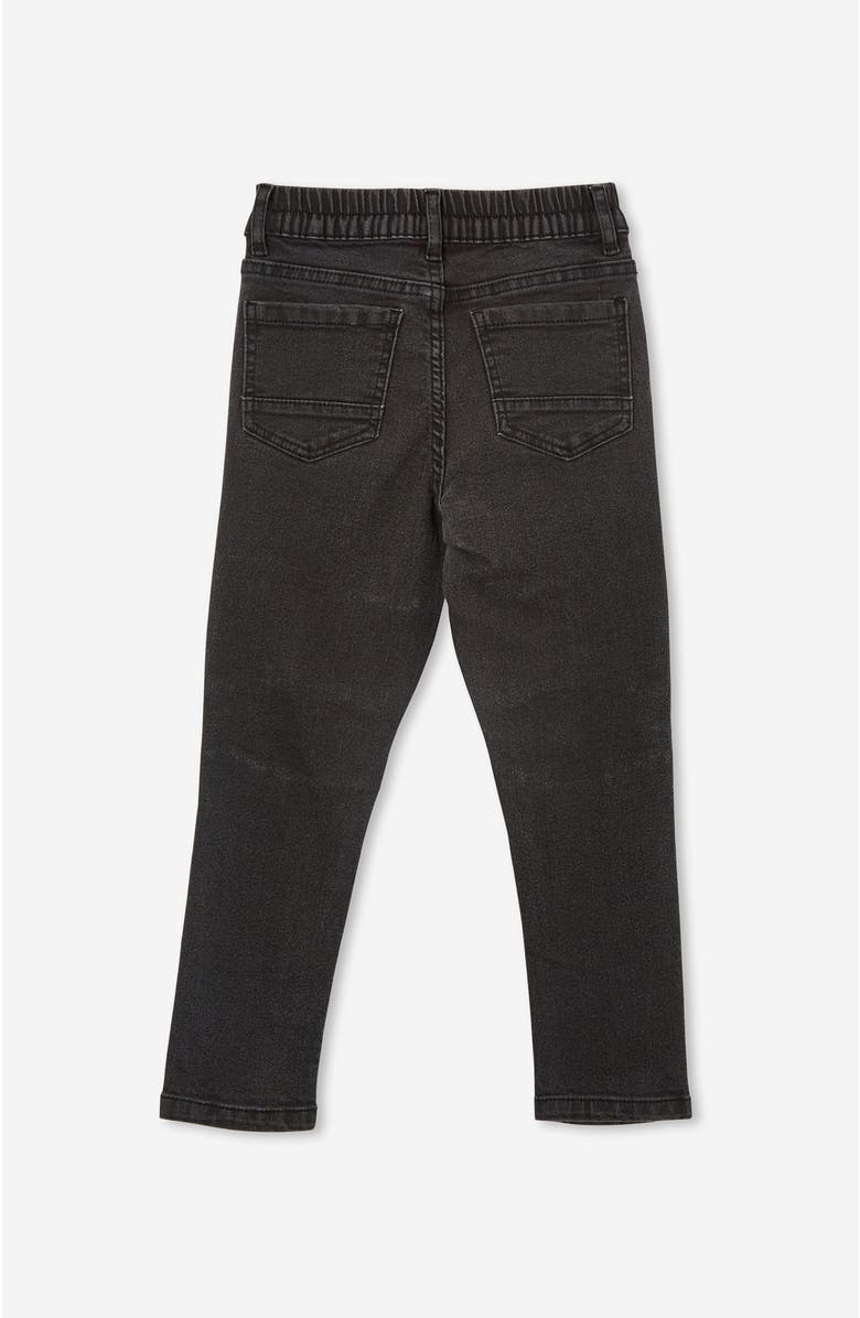Cotton On Kids Kid's Skinny Fit Moto Jean, Alternate, color, 