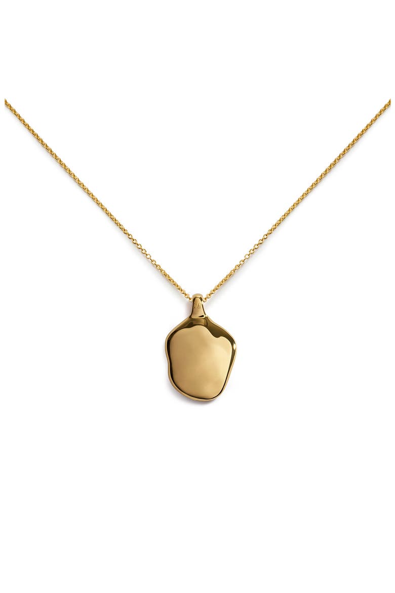 Odyssey Locket Chain Necklace, Main, color, 18K GOLD VERMEIL