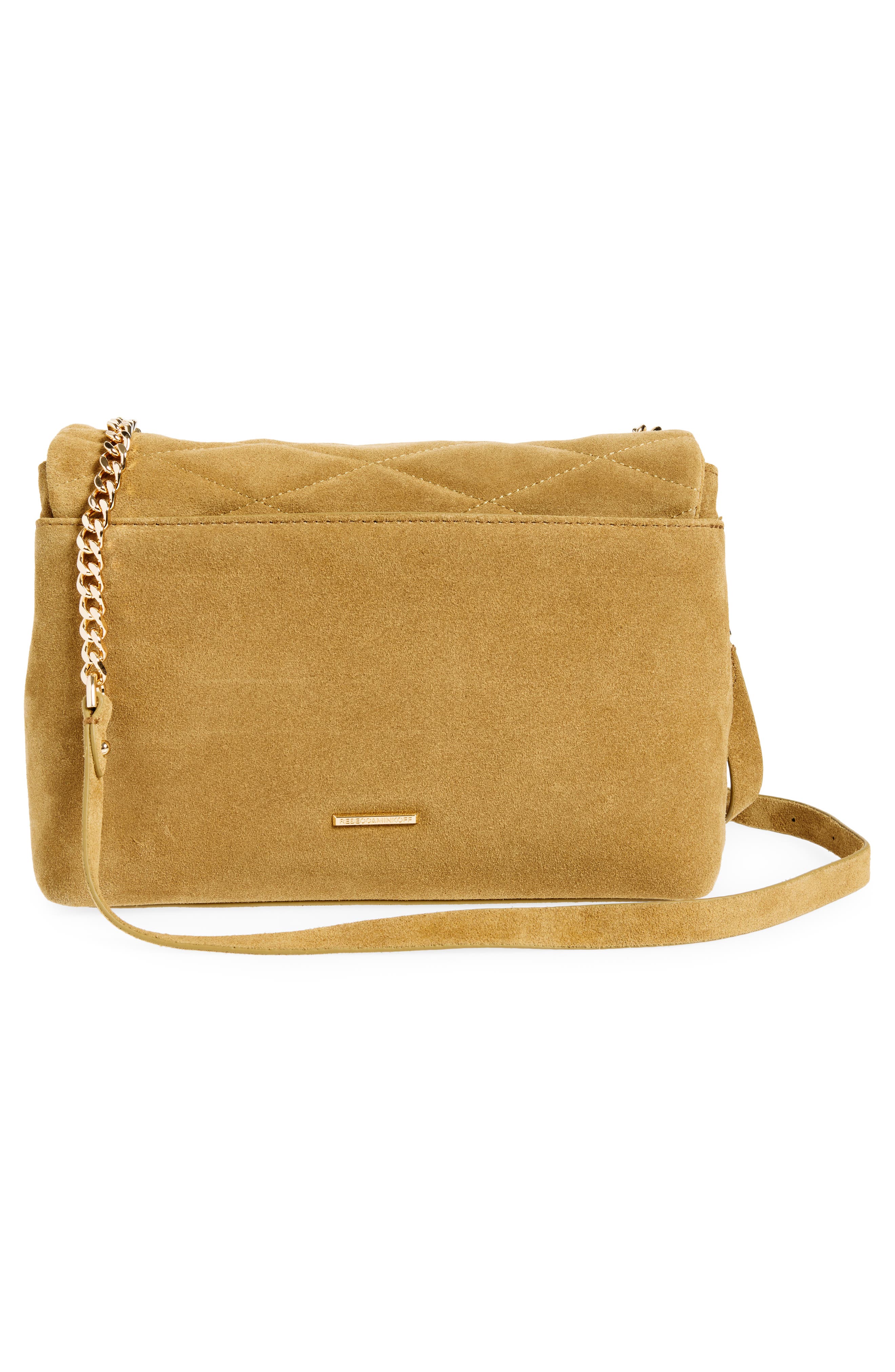 Rebecca Minkoff Diamond Quilt Flap Shoulder Bag, Alternate, color, 