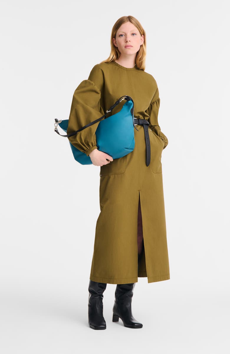 Longchamp Medium Le Slouch Hobo Bag, Alternate, color, Peacock