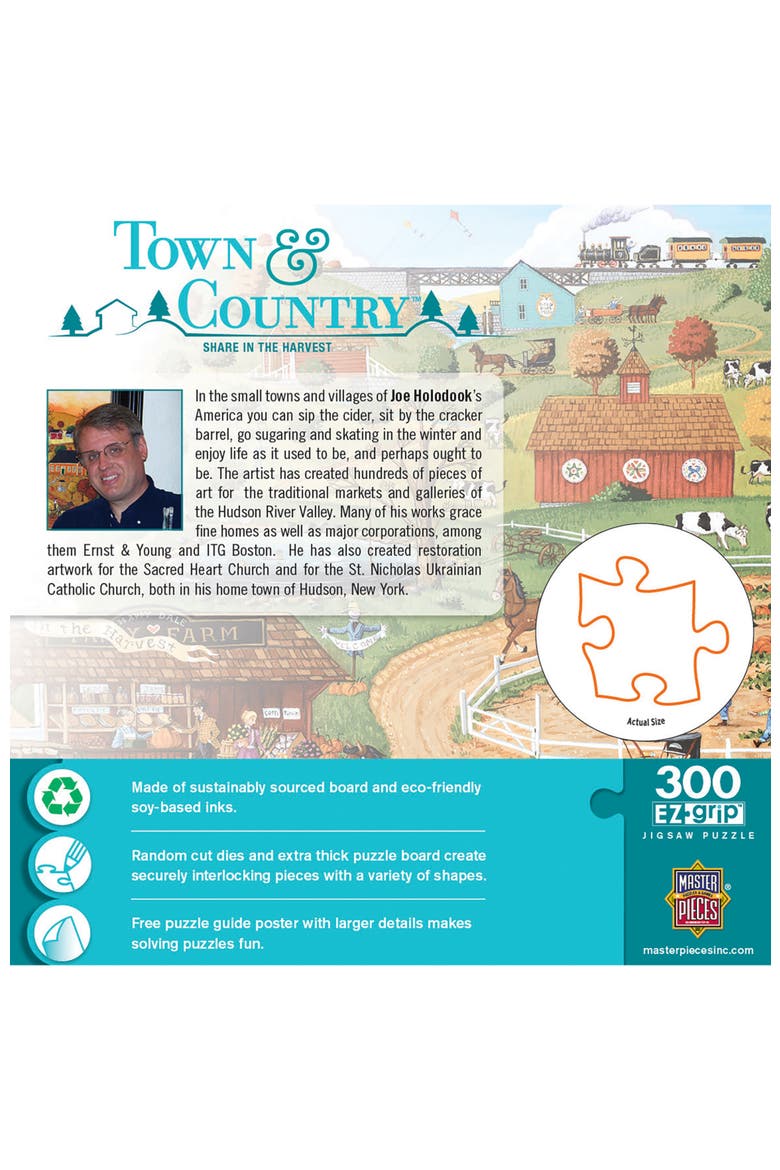 Share in the Harvest 300 Piece Puzzle, Alternate, color, Multicolor