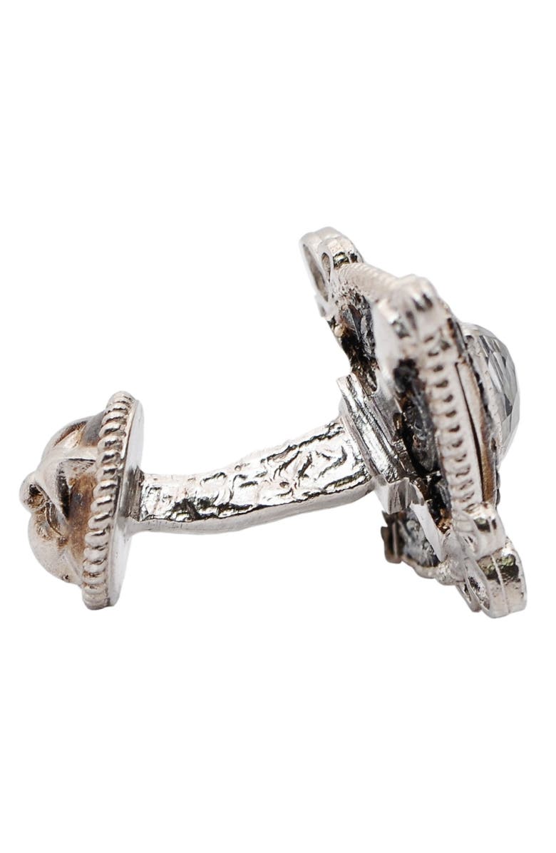 Armenta Romero Marquis Cuff Links, Alternate, color, Silver