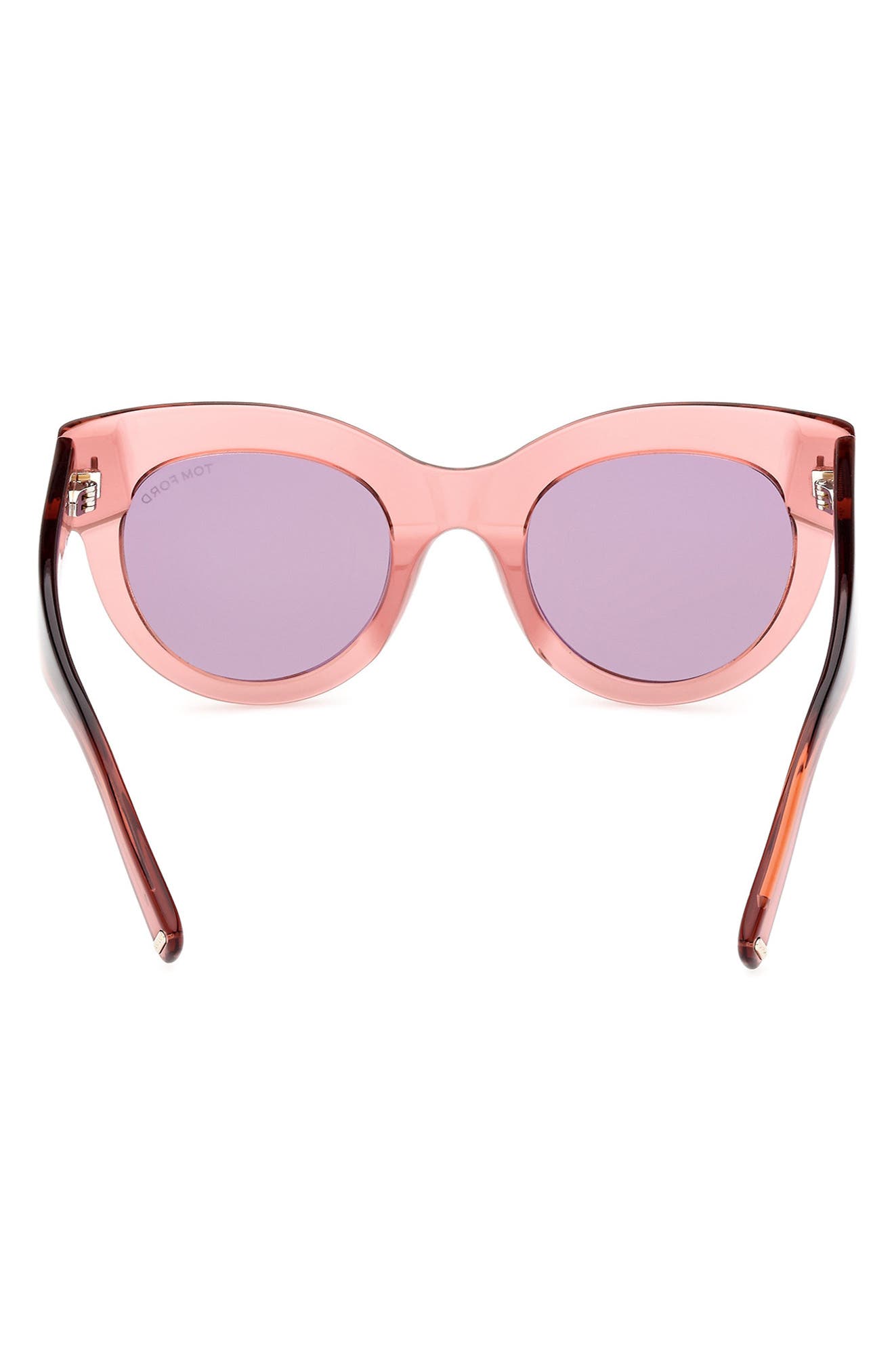 Tom Ford Lucilla 51mm Gradient Cat Eye Sunglasses Havana Purple Nordstrom TOM FORD Lucilla 51mm Gradient Cat Eye Sunglasses  main image 4