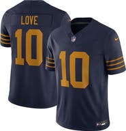 Nike Men's Nike Jordan Love Navy Green Bay Packers The 1923 Classic Vapor F.U.S.E. Limited Jersey