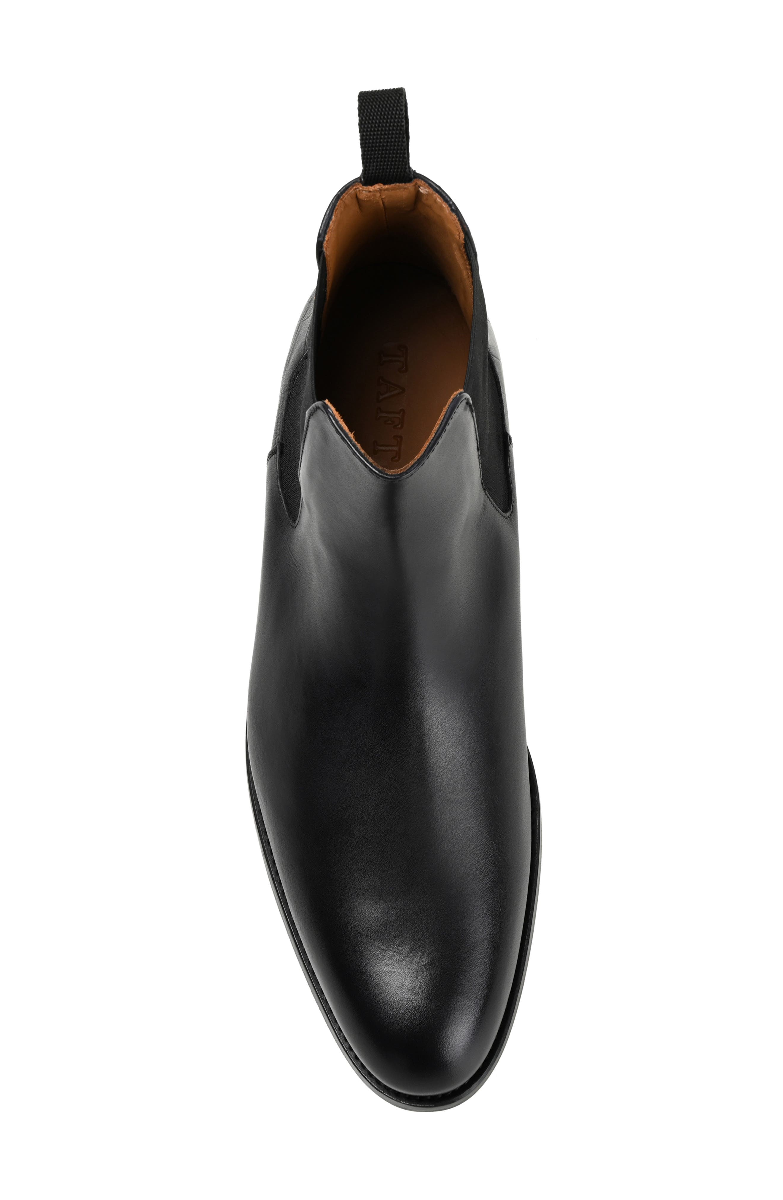 TAFT Hiro Croc Embossed Leather Chelsea Boot, Alternate, color, 