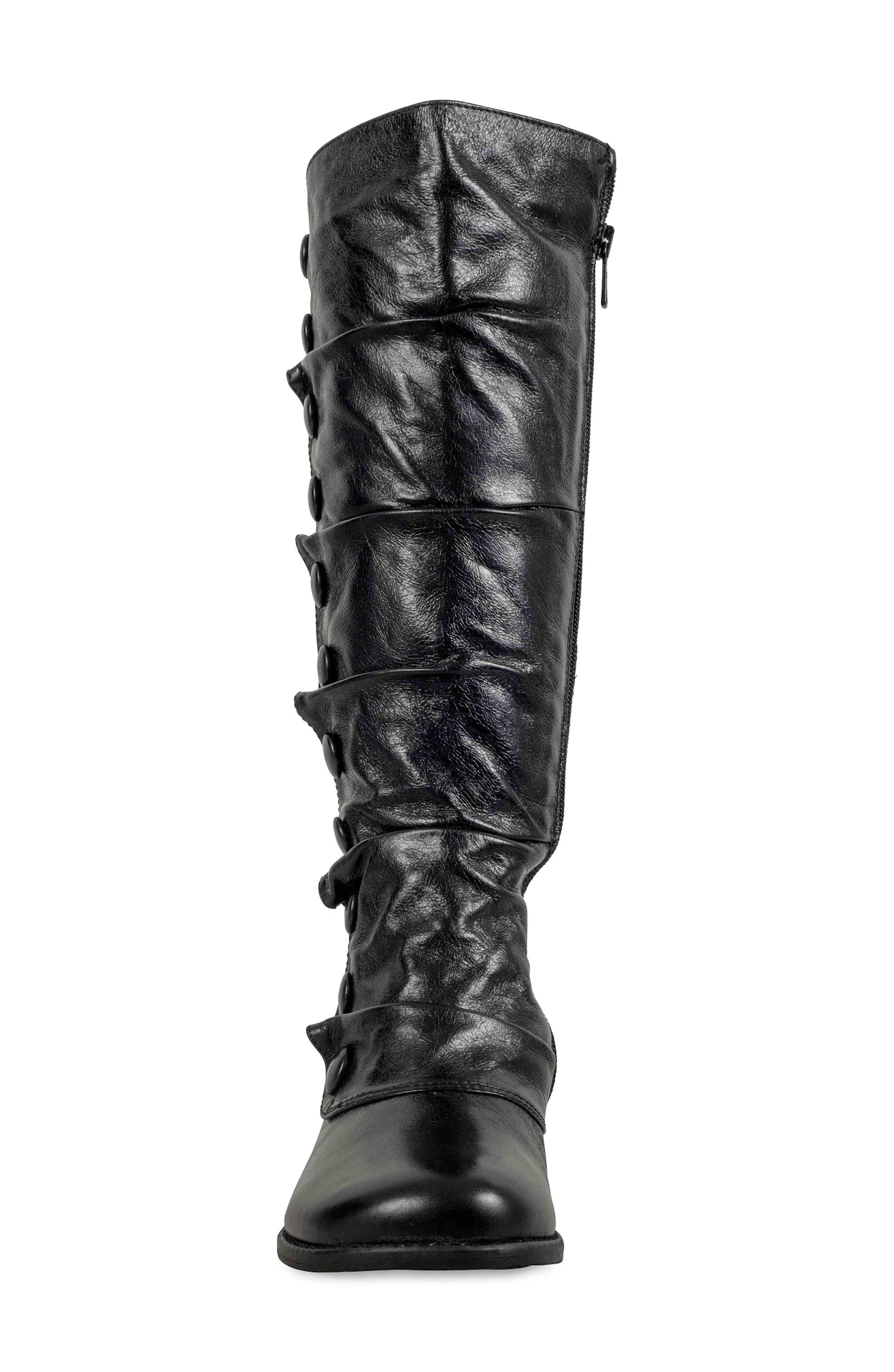 Miz Mooz Bobbie Mid Calf Boot, Alternate, color, Black