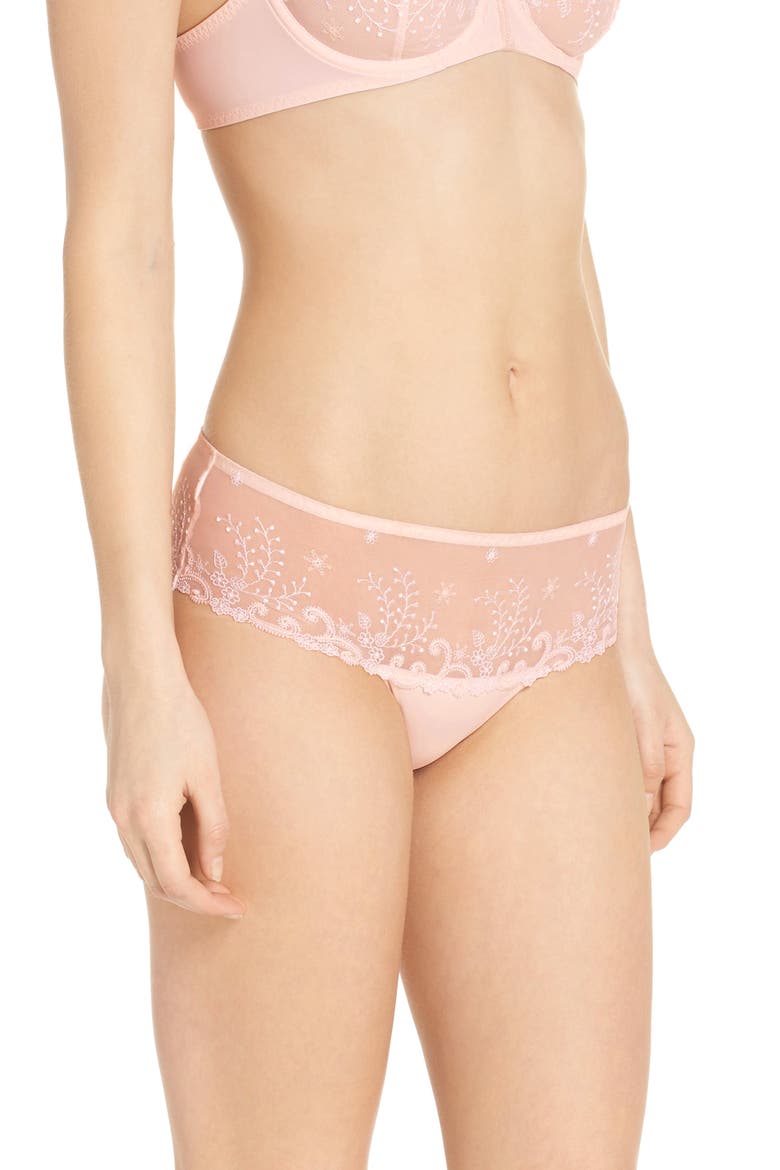'Delice' Boyshorts, Alternate, color, BLUSH