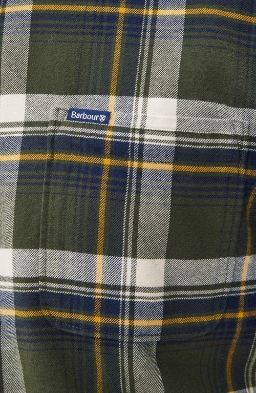Barbour Shieldton Plaid Flannel Button-down Shirt