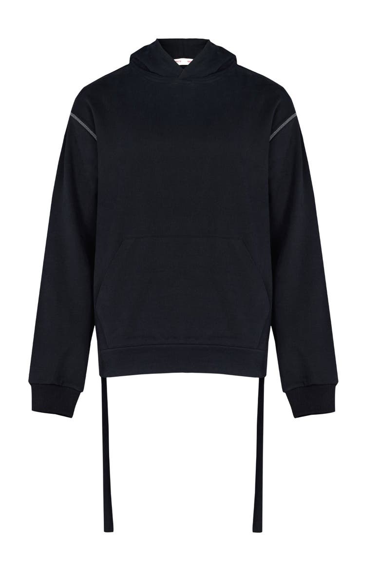 Pure Organic Cotton Your *Itch Oversize Hoody, Main, color, BLACK