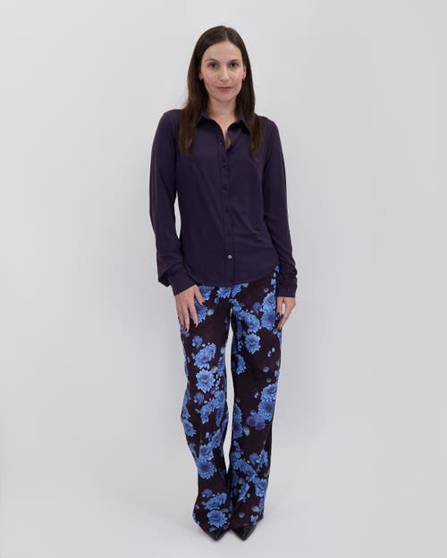 Lords Of Harlech Stephanie Shirt In Purple