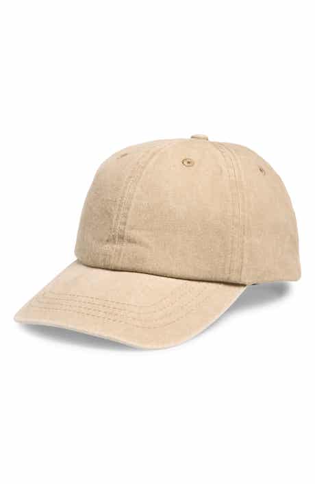 NORDSTROM RACK Stonewash Cotton Dad Cap
