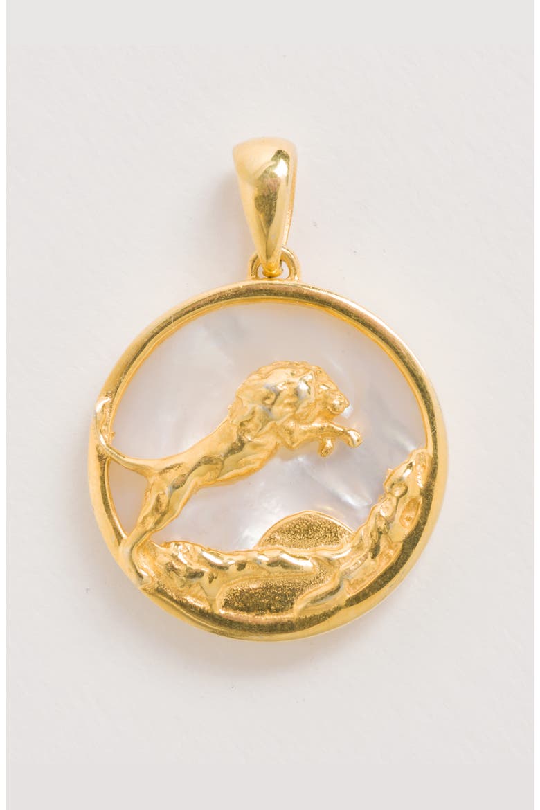 Zodiac Pendant, Alternate, color, Leo