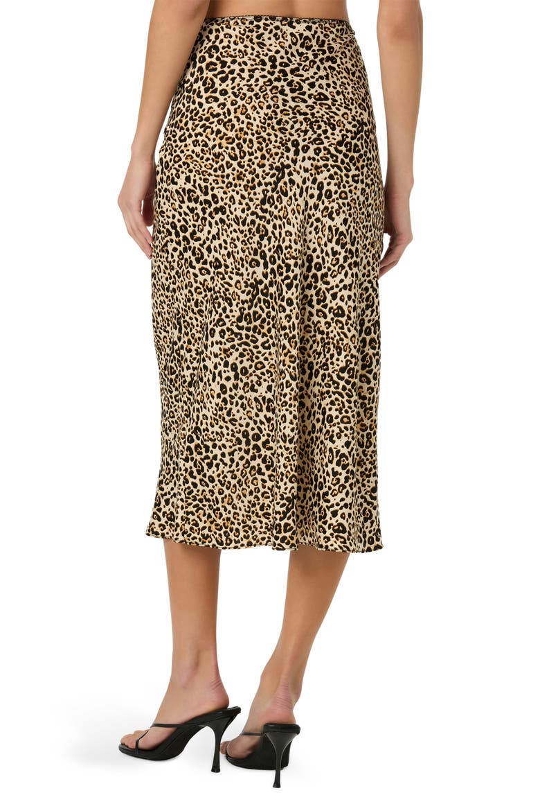 Satin Slip Skirt, Alternate, color, LEOPARD PRINT
