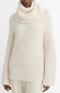 Vince Bouclé Turtleneck Tunic Sweater