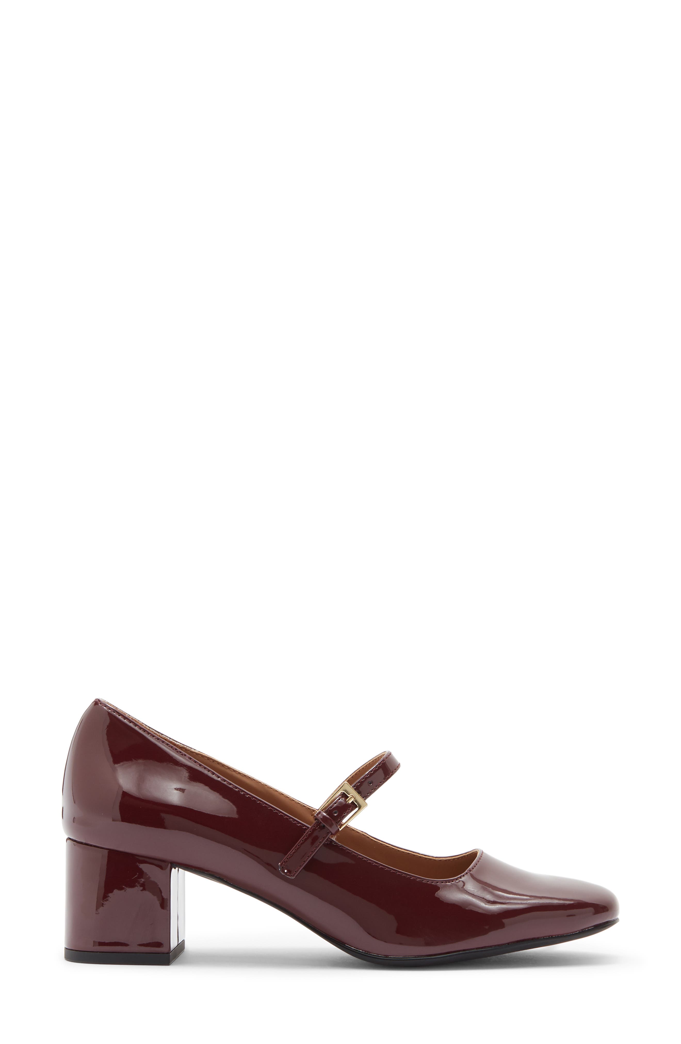 Baylin Mary Jane Pump, Alternate, color, RED DEEP GARNET