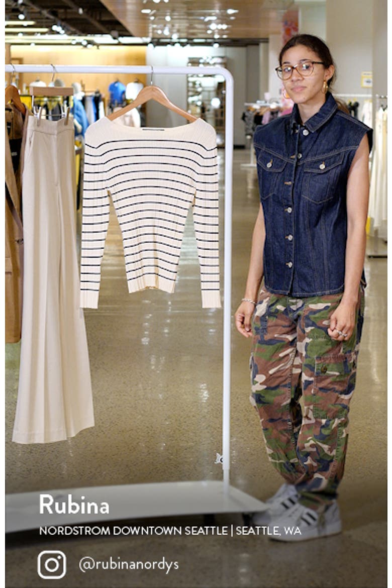 Stripe Rib Top video