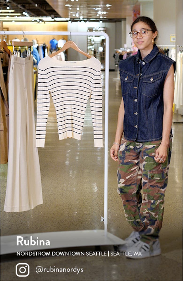 Stripe Rib Top, sales video thumbnail