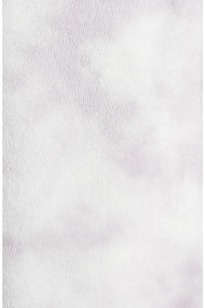Kids' Tie Dye Recycled Polyester Hooded Robe, Alternate, color, 700 LAVENDER