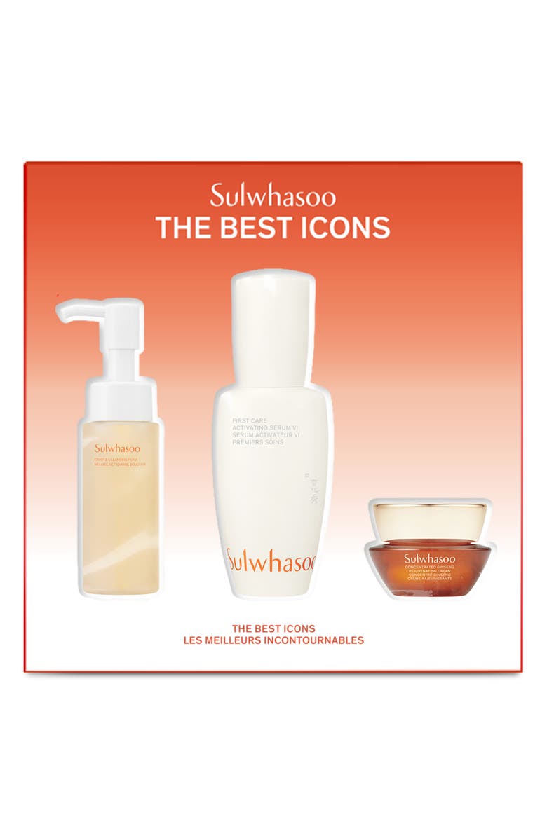 Sulwhasoo The Best Icons Skin Care Set $156 Value, Main, color, 