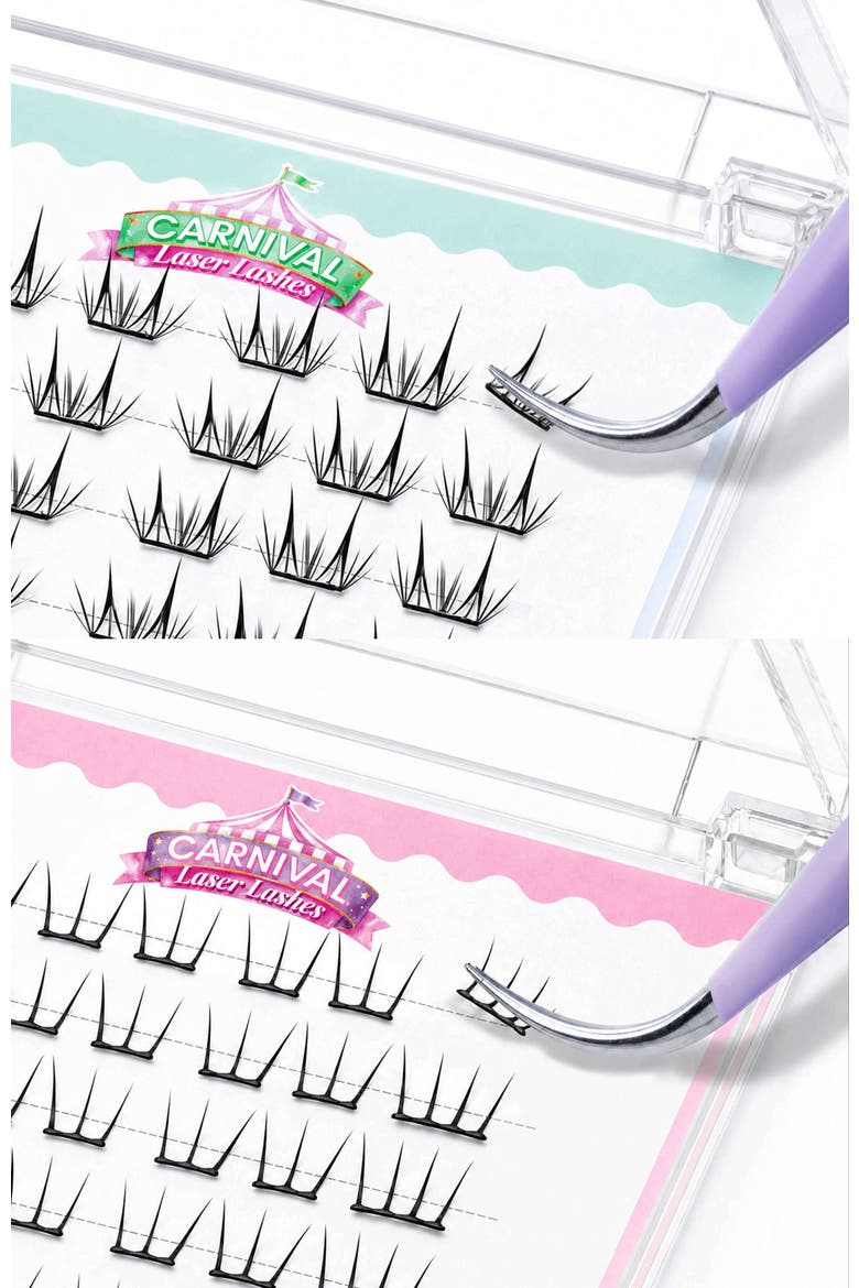 Ferris Wheel Duo Pass of Carnival Laser Lash 24-Hour Wear Wear, Alternate, color, Black