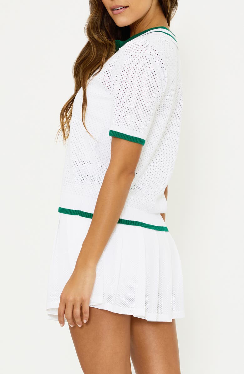 Giana Open Stitch Top