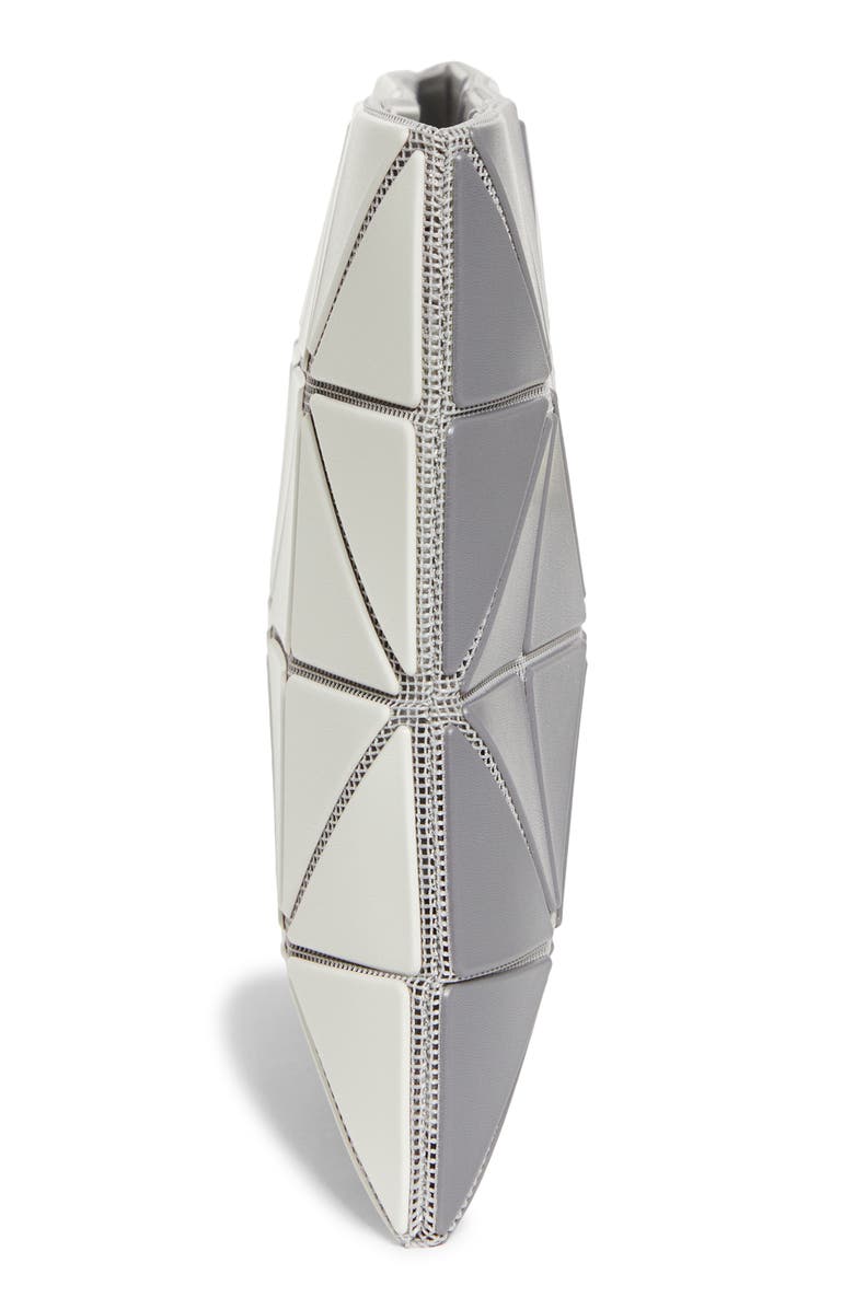 Bao Bao Issey Miyake Lucent Zip Pouch, Alternate, color, Dark Gray X Light Gray