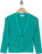L'AGENCE Irvin Pointelle Cardigan