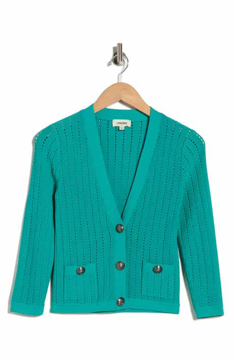 L'AGENCE Irvin Pointelle Cardigan