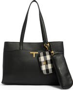 Tahari Sabi Faux Leather Work Tote