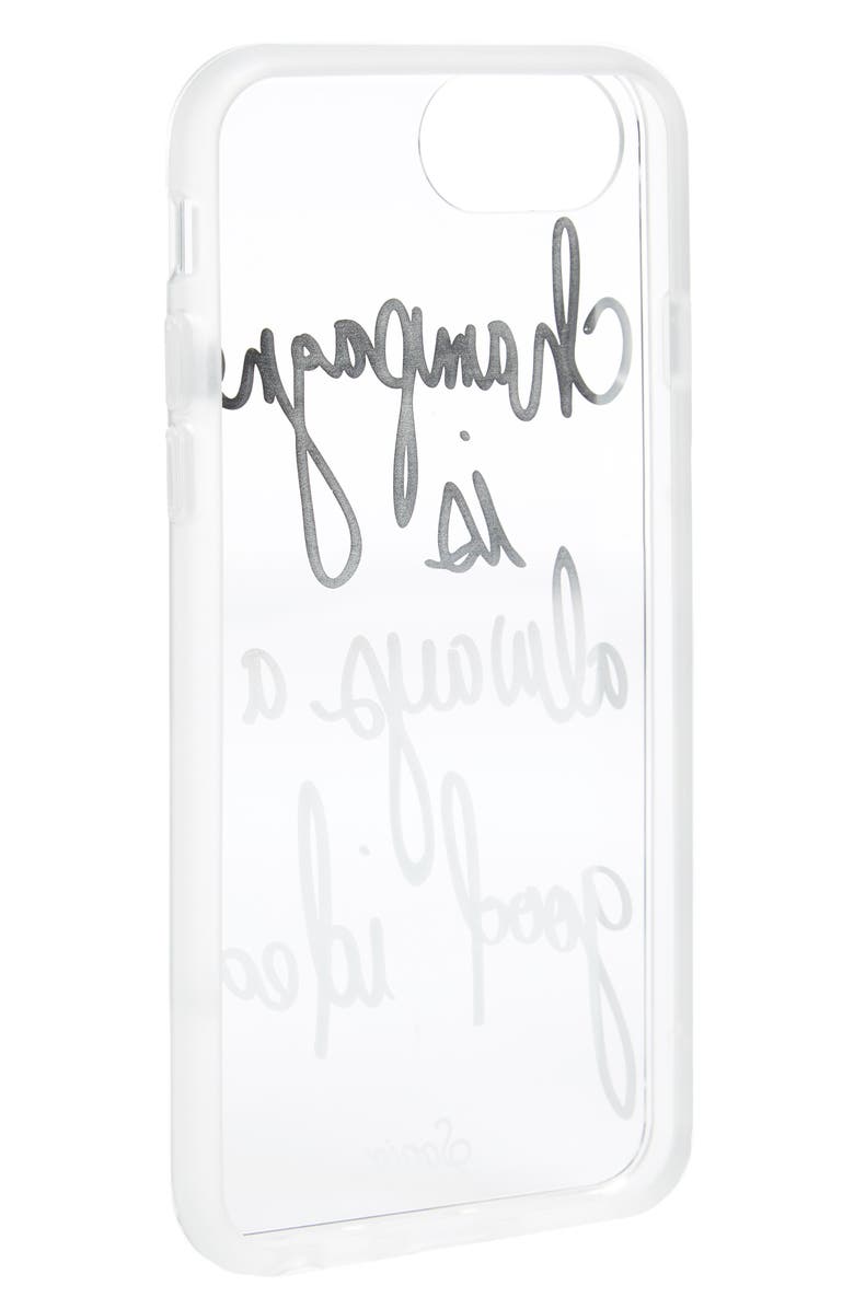 Sonix Champagne iPhone 6/6s/7/8 & 6/6s/7/8 Plus Case, Alternate, color, 