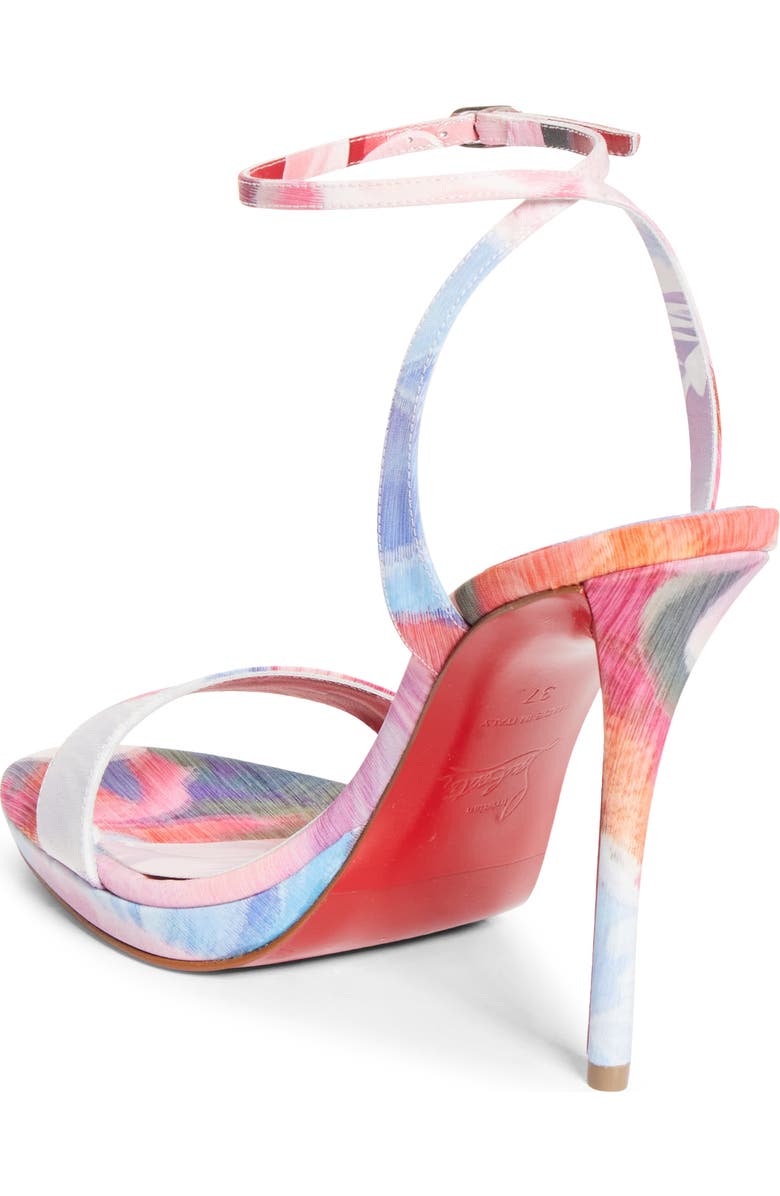 Christian Louboutin Miss Z Queen Slingback Pump, Alternate, color, Pink Multi