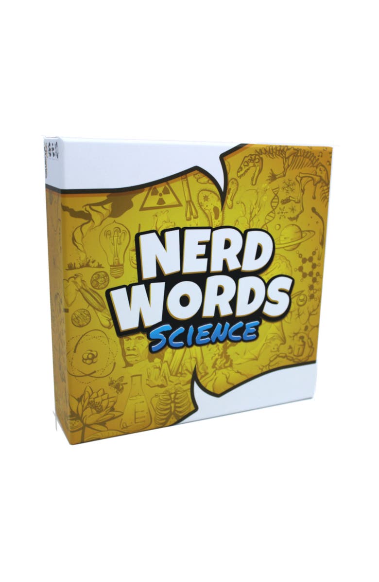 Genius Games Nerd Words Science! Board Game, Educational, Adults & Kids, Main, color, Multicolored