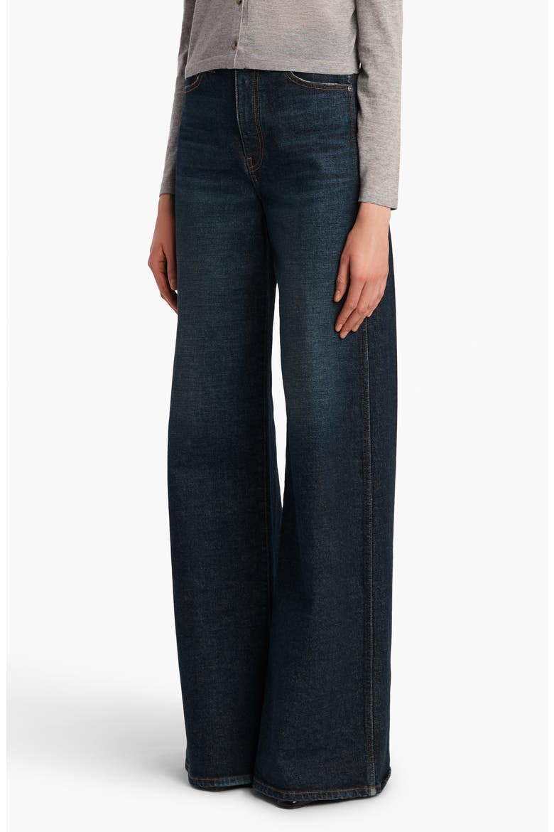 Dane High Waist Wide Leg Jeans, Main, color, LANSING
