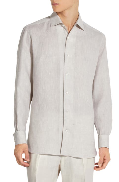 Oasi Linen Button-Up Shirt