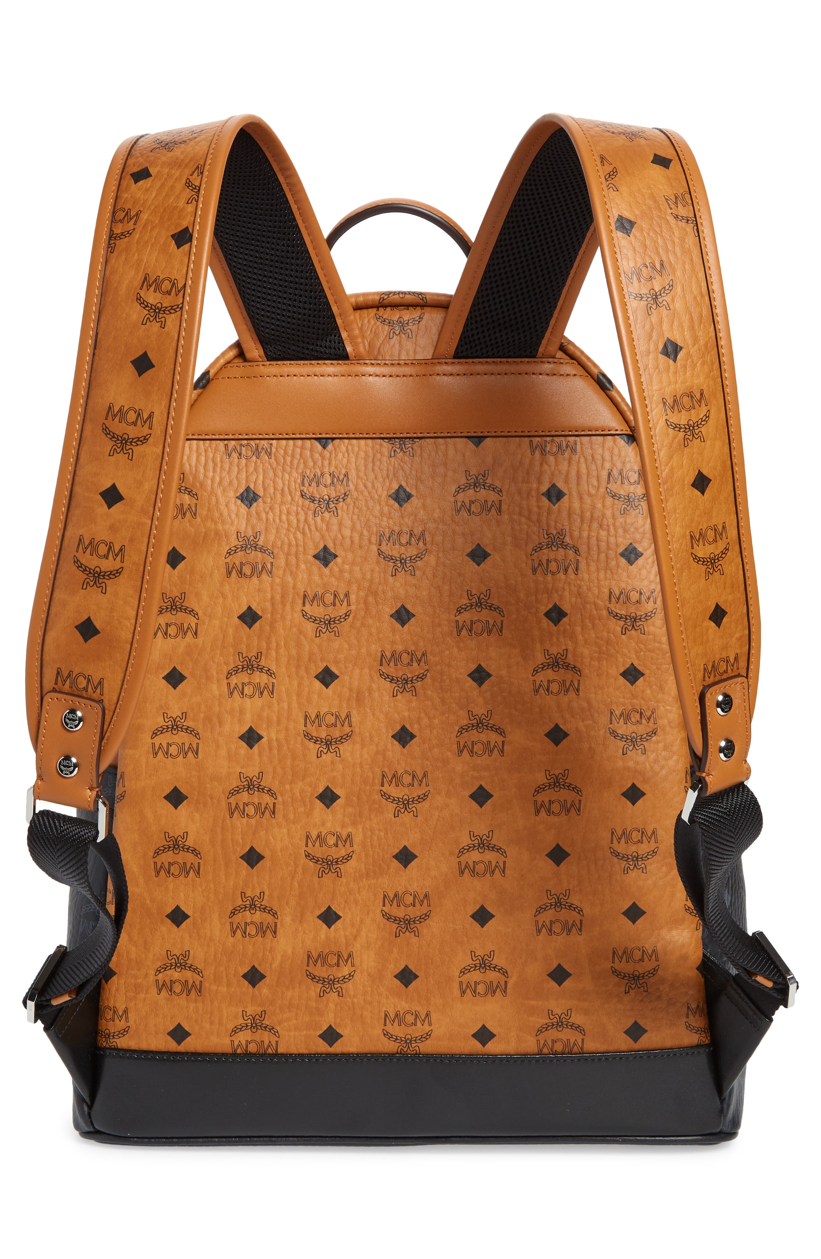 MCM Stark 40 Visetos Mix Backpack, Alternate, color, 