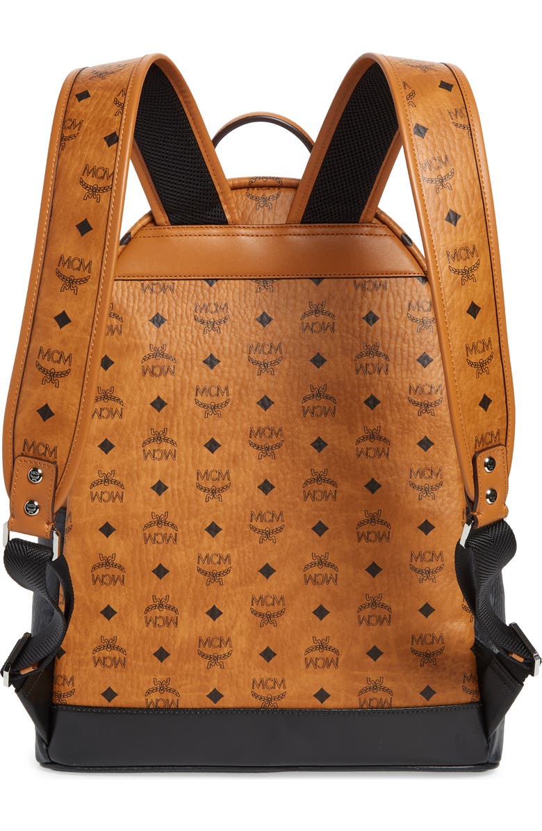 MCM Stark 40 Visetos Mix Backpack, Alternate, color,