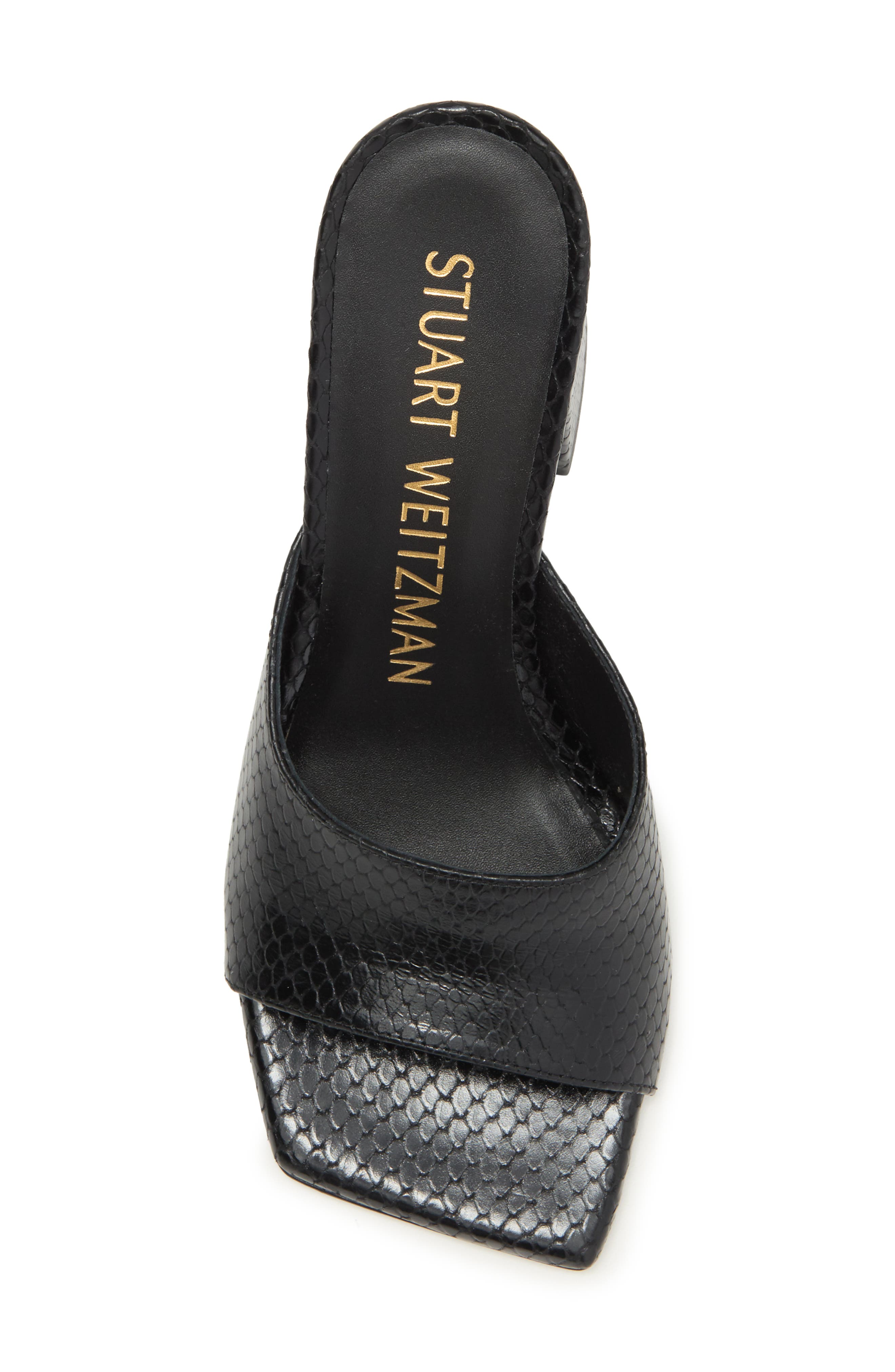 Stuart Weitzman Tia 85 Flare Block Sandal, Alternate, color, 