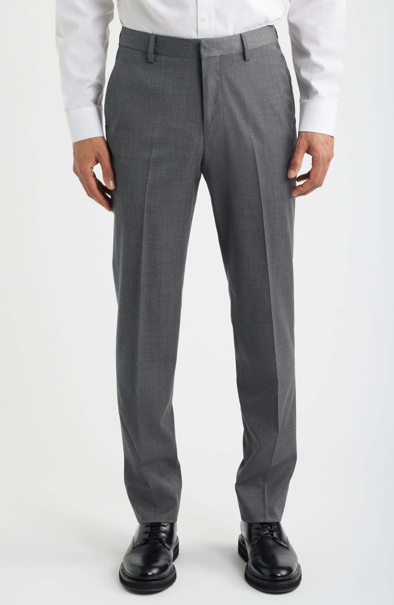 Bonobos Jetsetter Athletic Fit Stretch Wool Suit Pants, Main, color, Grey