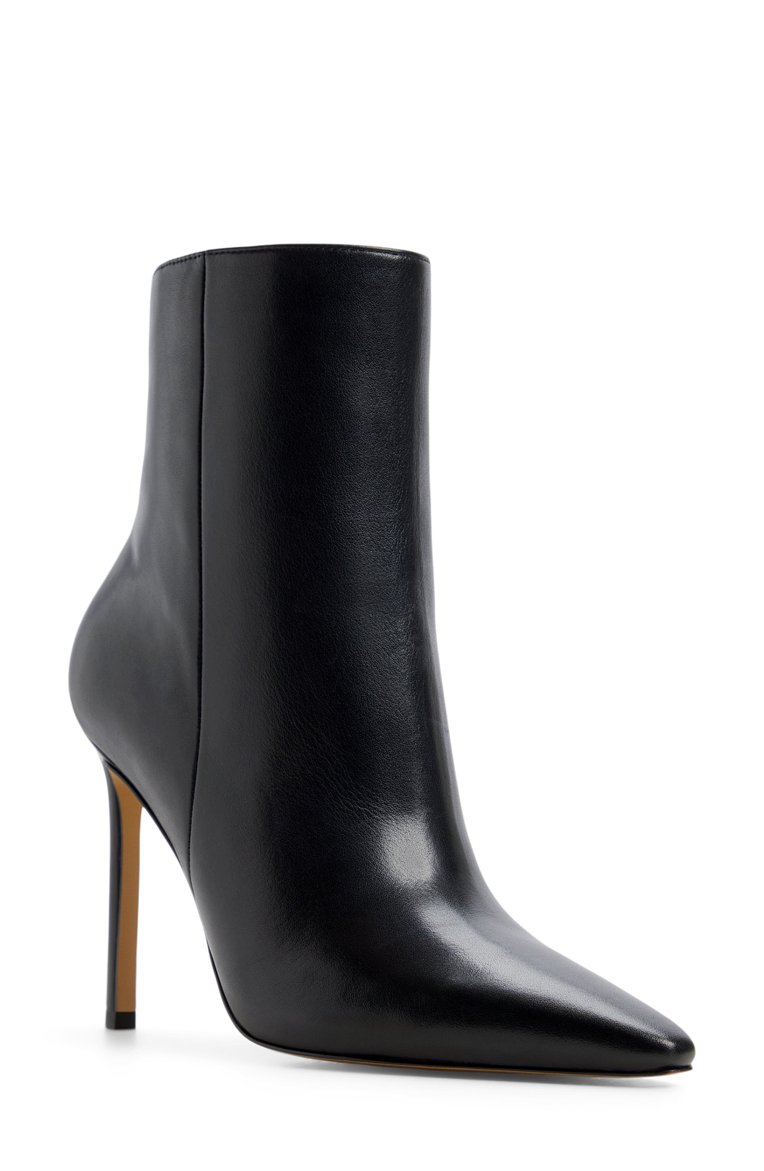 Guavaberry Pointed Toe Bootie, Main, color, OTHER BLACK