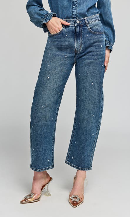 Cobel Heart Crystal Jeans