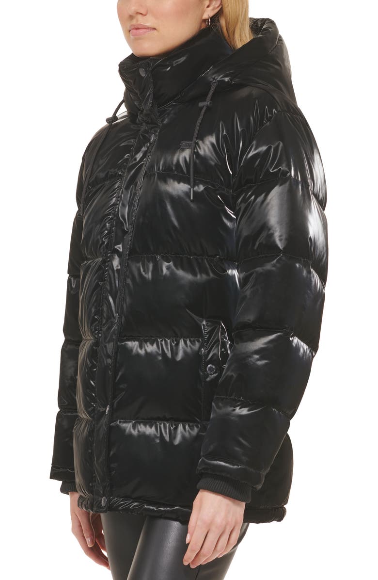 Levi's<sup>®</sup> Shiny Quilted Puffer Jacket, Alternate, color, 
