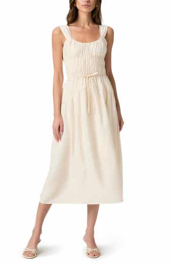 PAIGE Arpeggio Smock Bodice Dress