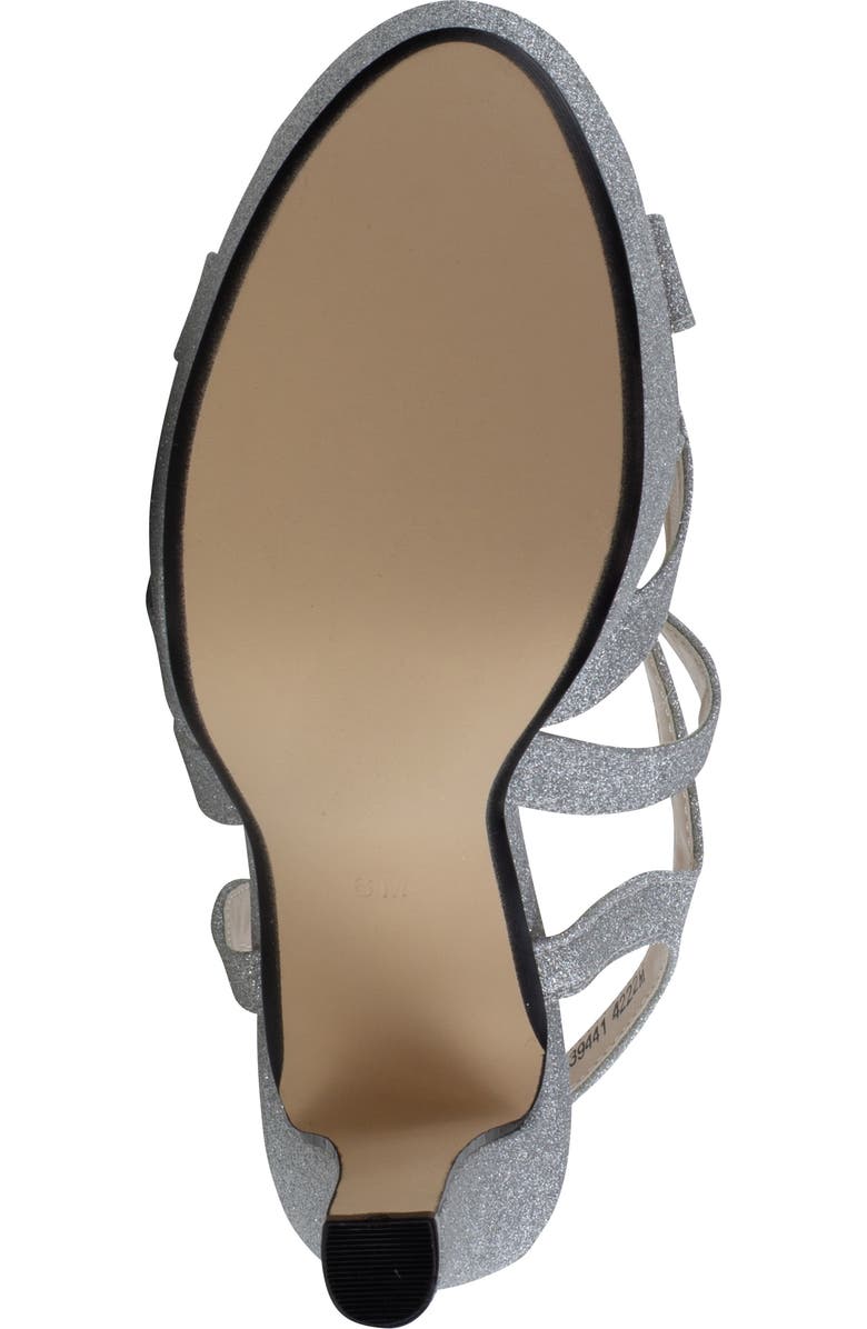 Touch Ups Marley Platform Sandal, Alternate, color, Silver