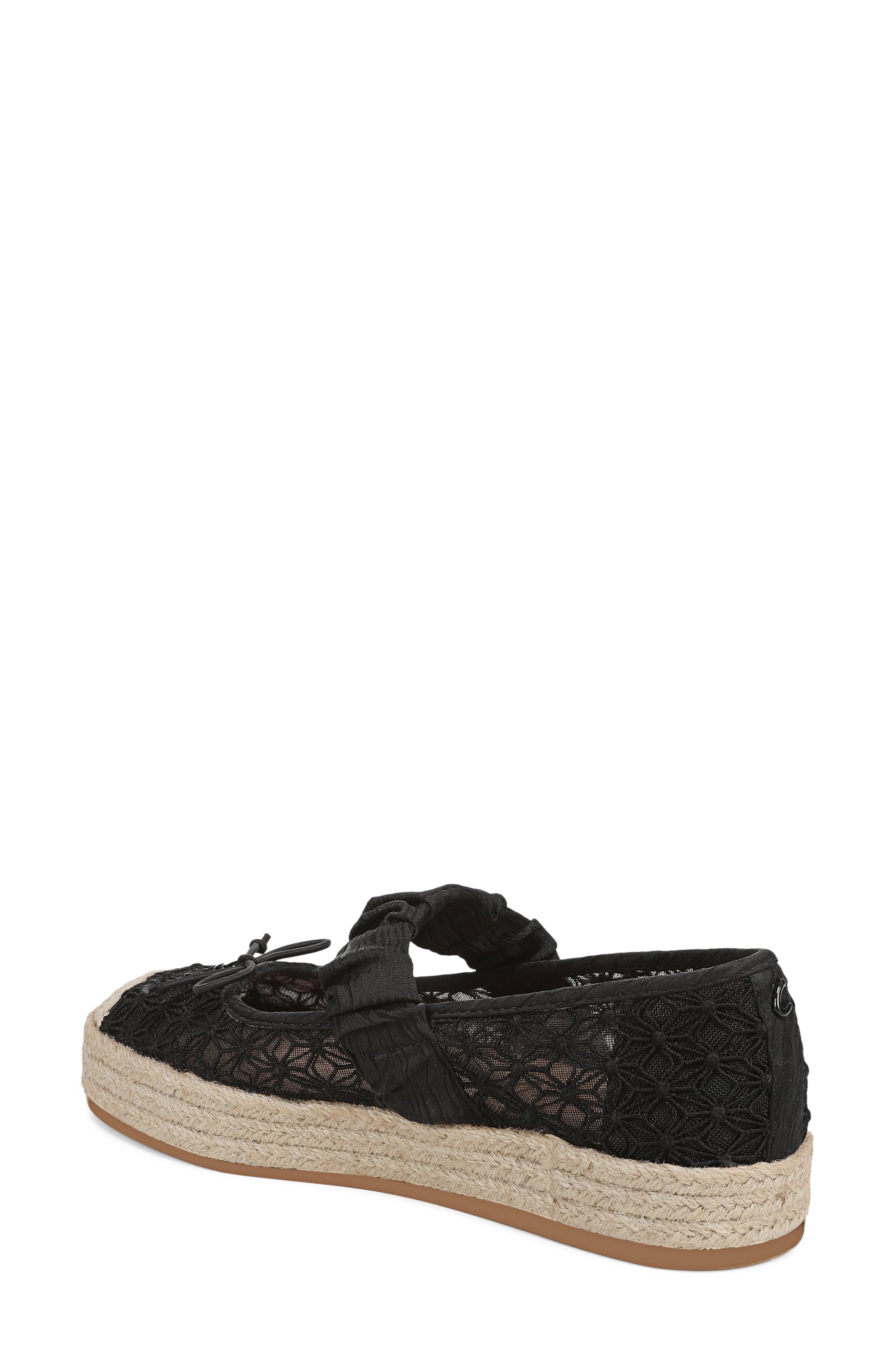 Circus NY by Sam Edelman Lillie Mesh Platform Espadrille, Alternate, color, Black