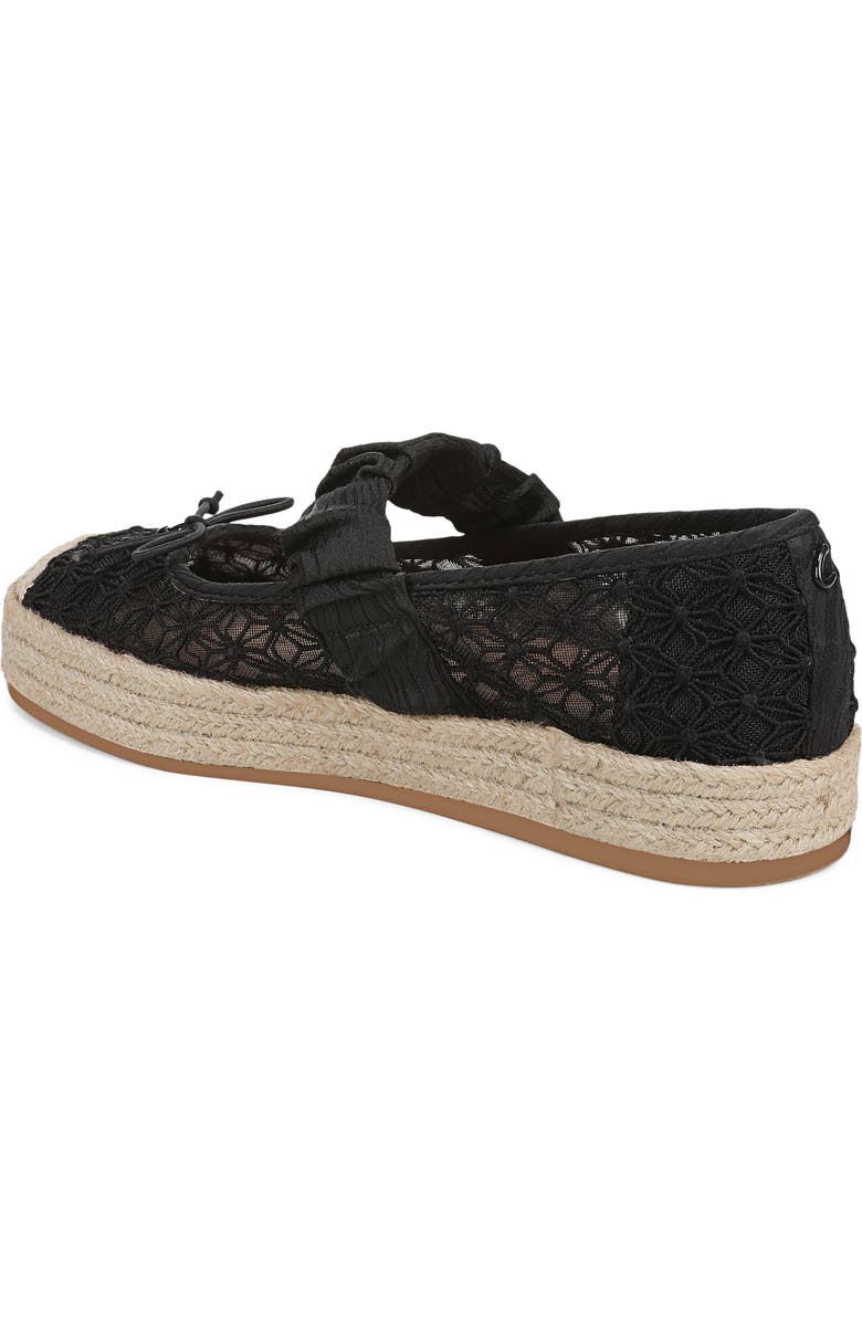 Circus NY by Sam Edelman Lillie Mesh Platform Espadrille, Alternate, color, Black