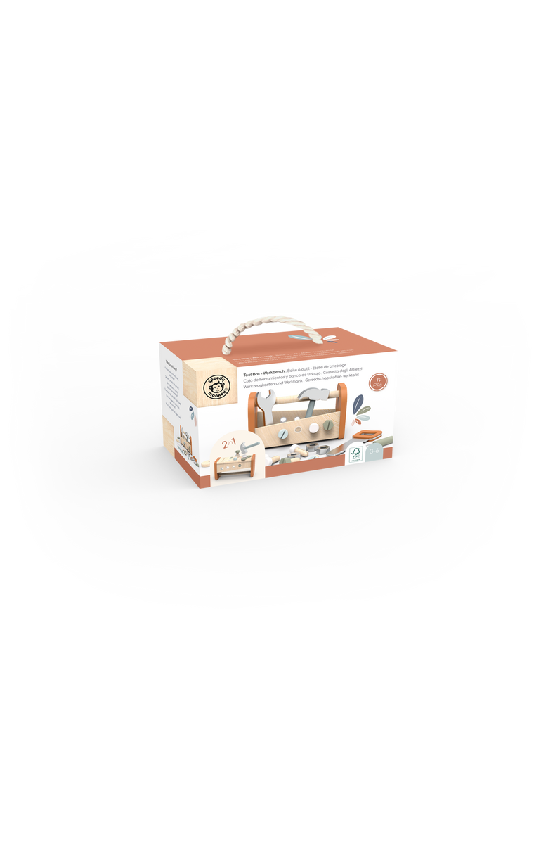 Speedy Monkey Tool Box - Workbench, Alternate, color, Multi