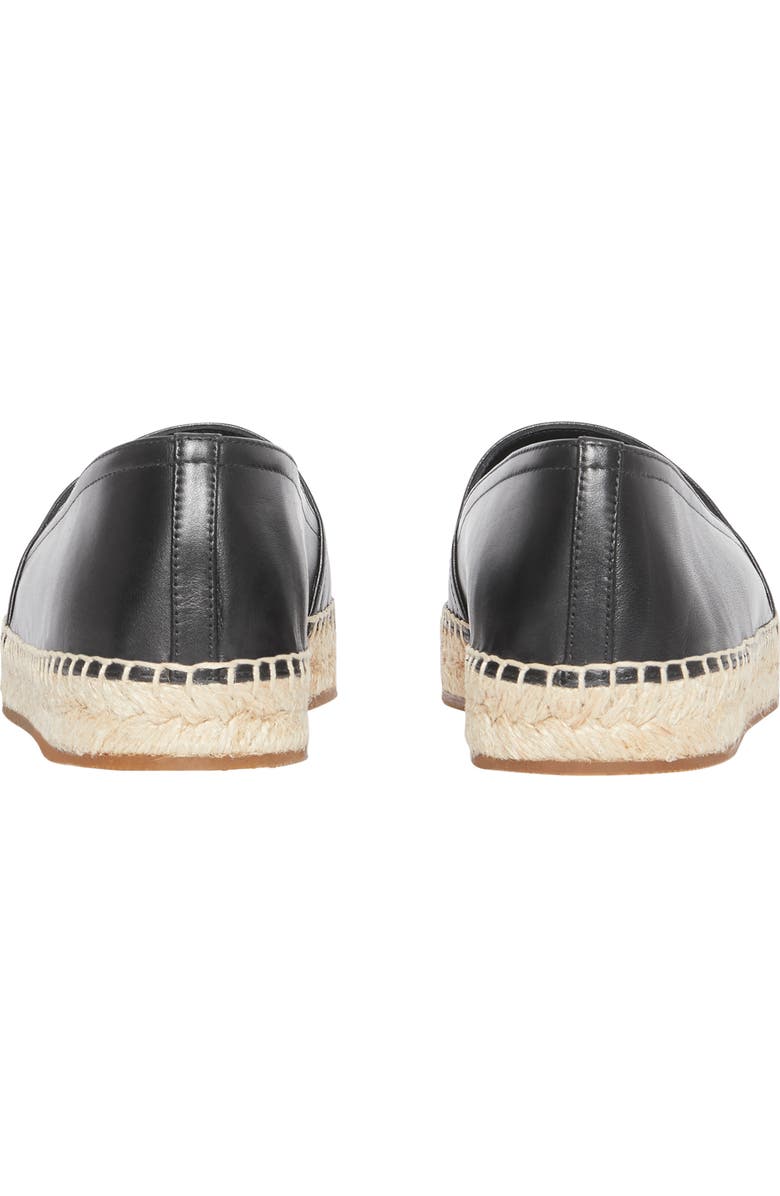 Burberry Tabitha Logo Monogram Espadrille Flat, Alternate, color,