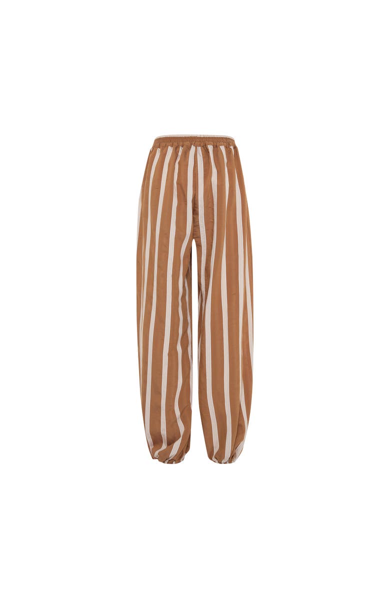 THEO The Label Ismene Stripe Harem Pant, Alternate, color, Cosmic Dust Stripe