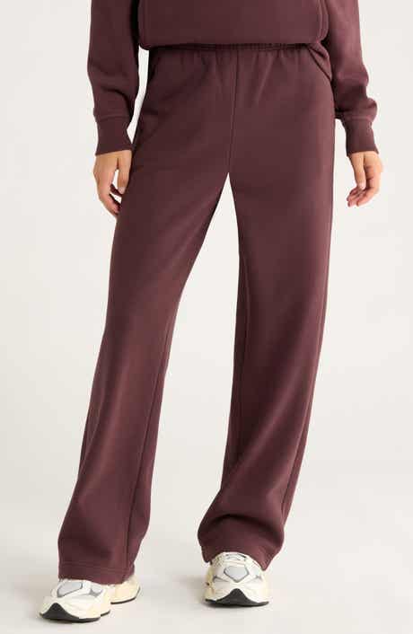 Zella Ultracozy Fleece Straight Leg Sweatpants
