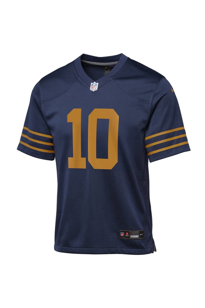 Youth Nike Jordan Love Navy Green Bay Packers The 1923 Classic Game Jersey, Alternate, color, Navy